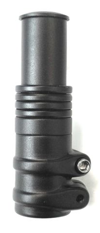 RISER for ahead stem  inc spacers, Kalloy, BLACK for 1 1/8 steerer tube, alternative to 3002