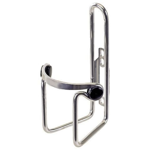 A NEW ITEM - Bottle Cage Silver, w/2 bolts