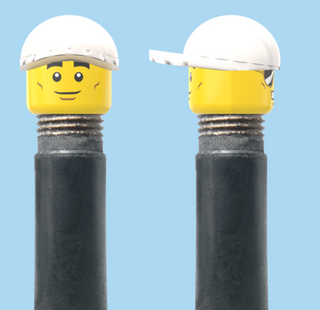 `A NEW ITEM  -  VALVE CAP, A/V, cheesy smile, sunglasses & normal smile, white hat, sold in pairs