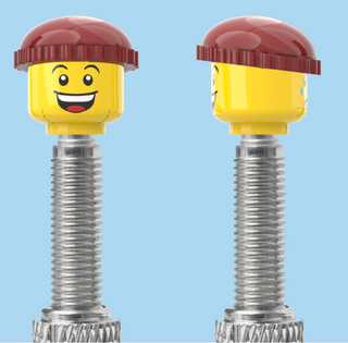 `A NEW ITEM  -  VALVE CAP, F/V, open mouth smile & sad tear face, red/maroon beanie, sold in pairs