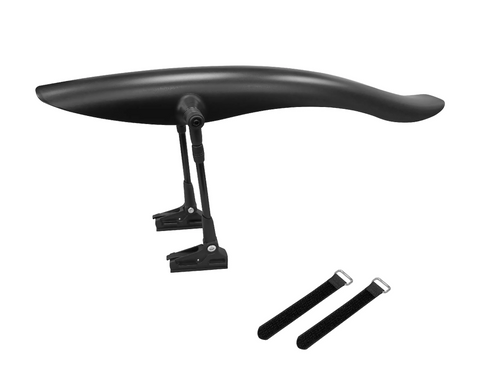 `A NEW ITEM - MUDGUARD - PP material, for rear, for 26-29" & W: 1.5-2.5", QR design, adj. angle 30 deg, black