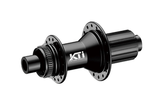 `A NEW ITEM - HUB "KT" Brand - REAR - GRAVEL - 12 x 142mm - Centerlock disc - 32H - Sealed Bearings - 8/11 Spd - Black - W/KT logo