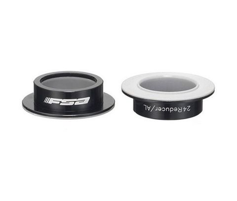 `A NEW ITEM - Bottom Bracket Accessory - BB386 EVO 24 reducer Anod. Black w/FSA logo,EE084(2pcs)