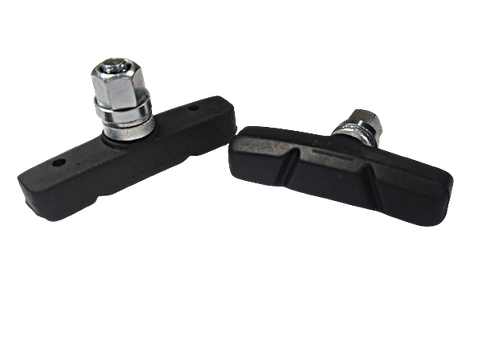 Brake shoes, 60mm, Black for U-brake and alloy rims, Quality Tektro product 985.13