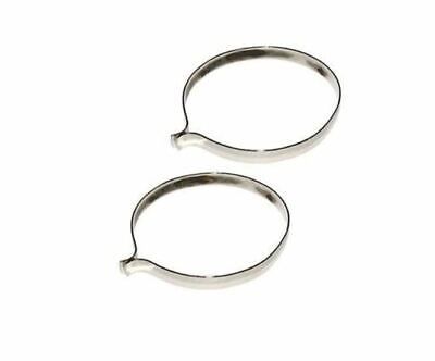 TROUSER BAND  Steel, Chrome Plated  (Pair)