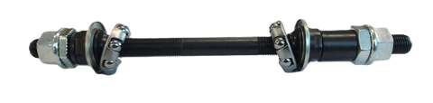 Rear Chromoly Axle - 3/8" x 26T x 180mm