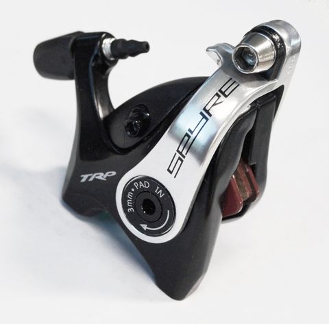 TRP SPYRE Cable Actuated Disc Brake Caliper. Flat Mount. for ROAD & CX (sold as each)