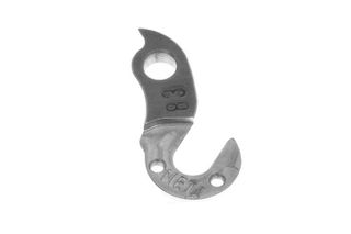 META CNC DERAILLEUR HANGER  - Model 83, Material 6061 T651 Aviation Aluminium, CNC Machined, Silver, Redline, Wheeler, Foes (PILO D190)