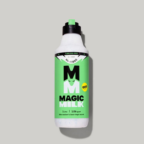 A NEW ITEM - TUBELESS SEALANT - Magic Milk Hi-Fibre Tubeless Pro, Tyre Sealant, 1 Litre Bottle