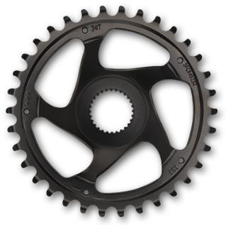 Chainring,  Compat. Bosch G4, 11/128" x 34T Quality KMC product - Direct Mount 52mm chain line