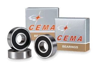 Sealed Hub Bearings CEMA, 6900LLB, 10 x 22 x 6mm, Chrome Steel - (Sold Individually)