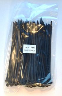 CABLE TIES - 150mm x 3.6mm (Bag of 100)