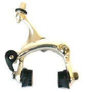 BRAKE - Promax Caliper Road Brake, 39-49mm Reach, Dual Pivot, Alloy, Q/R, Recessed, SILVER (Rear Only)