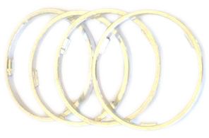 SPACER  Alloy, Keywayed, For Cassette Hub, 3mm (Bag of 4)