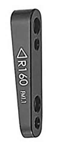 Adaptor flat mount, Rear Mod.F-6 compatible with 160mm rotor, with mount bolts, Quality Tektro part