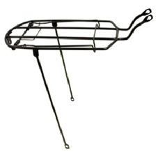CARRIER - Rear Carrier, Steel, 8" Wide, For 27" Bikes, BLACK