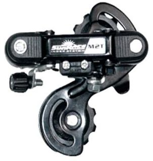 REAR DERAILLEUR - 6/7 Speed, Short Cage, Indexed, w/o bracket, Black