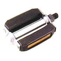 PEDALS  1/2" PVC Blocks, Steel, BLACK