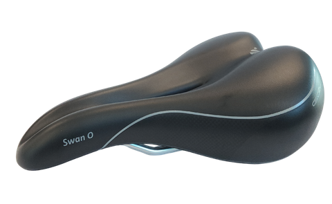 255 x 175mm Ladies Saddle, MTB - Butterfly-Shape Gel, Cut-out, 375g, Velo Senso Swan O VL4290