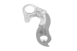 META CNC DERAILLEUR HANGER  - Model 16, Material 6061 T651 Aviation Aluminium, CNC Machined, Silver, SPECIALIZED (PILO D38)