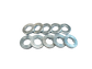 WASHER - Knurled Washer, ID 10mm, OD 18mm, Thickness 3mm. (Bag of 10)