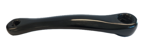 170mm - Left Diamond Taper Crank Arm - 32mm Offset, Alloy, Black