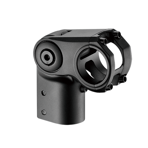 Stem, alloy, barbore: 31.8mm steerer: 28.6mm, angle adj 0-90 deg, extension: 40mm, matt black
