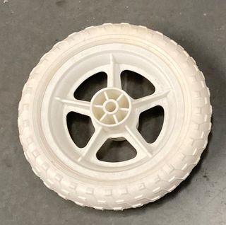 REAR TRIKE WHEEL 8' WHITE