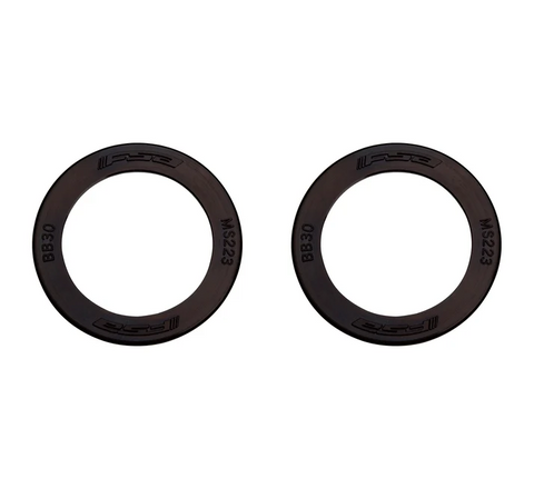 `A NEW ITEM - Bearing Cover - BB30 Bearing cover 1.95mm Black w/FSA logo(2pcs),MS223