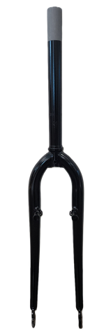 26" x 1.1/8" - O.D. 28.6mm, I.D. 25.4mm - Threadless Steel Fork With Pivots, 70mm Clearance