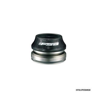 `A NEW ITEM - Headset - Integrated Headset for 1-1/8" to 1-1/4" (42/47) Tapered Steerer - NO.44E 15mm alloy 1-1/8 to 1-1/4 - Stainless Bolt w/FSA logo