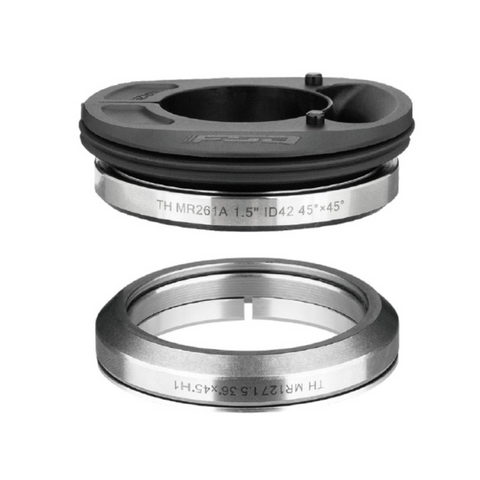 `A NEW ITEM - Headset - NO.80/56/CR II Middle Matt Black (51.8/51.8) W/MR261A (Waterproof bearing), MR127,H6126, w/Compressor