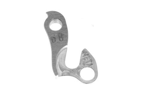 `A NEW ITEM - META CNC DERAILLEUR HANGER  - Model 68, Material 6061 T651 Aviation Aluminium, CNC Machined, Silver, Da Bomb, Felt, Norco, Orange, Puntera, Sanchez (PILO D188)