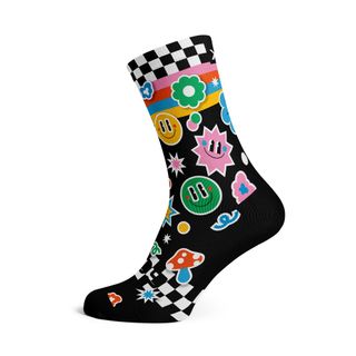 Sticker  - Size M  (US 5-9) - SOX Footwear Performance Socks  -  1 Pair