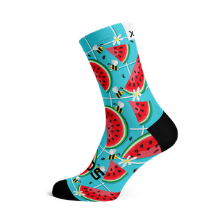 Fruity  - Size M  (US 5-9) - SOX Footwear Performance Socks  -  1 Pair