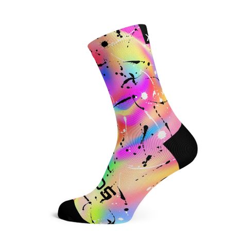 Holographic  - Size L  (US 9-13) - SOX Footwear Performance Socks  -  1 Pair