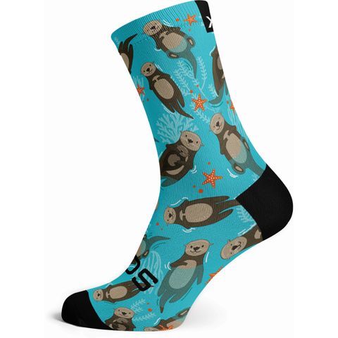 Otters  - Size M  (US 5-9) - SOX Footwear Performance Socks  -  1 Pair