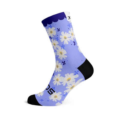 Garden Fairy  - Size S  (US 1Y-5) - SOX Footwear Performance Socks  -  1 Pair