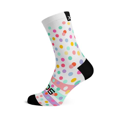 Dots  - Size S  (US 1Y-5) - SOX Footwear Performance Socks  -  1 Pair