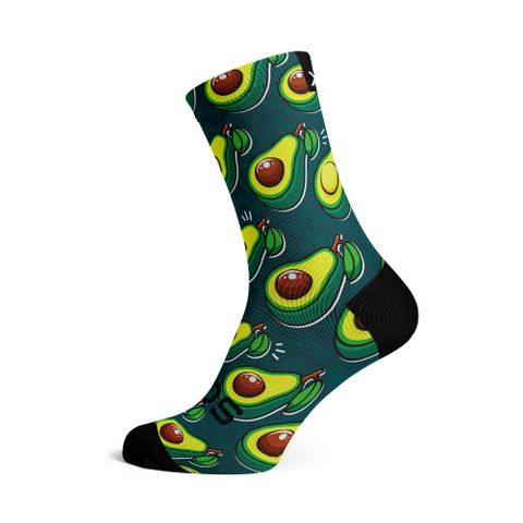Avocado  - Size M  (US 5-9) - SOX Footwear Performance Socks  -  1 Pair