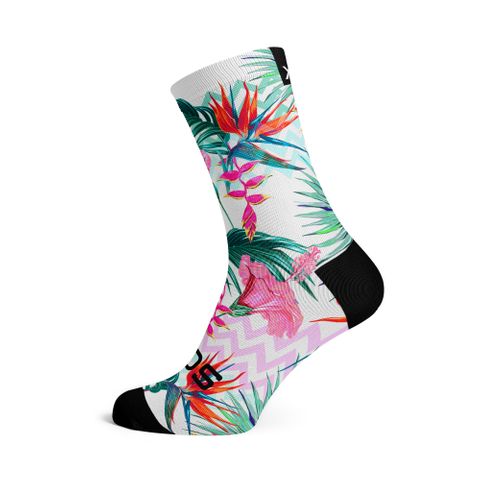 Pastel Paradise  - Size M  (US 5-9) - SOX Footwear Performance Socks  -  1 Pair