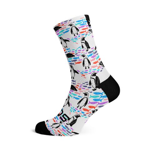 Penguin  - Size S  (US 1Y-5) - SOX Footwear Performance Socks  -  1 Pair