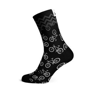 Bikes  - Size M  (US 5-9) - SOX Footwear Performance Socks  -  1 Pair