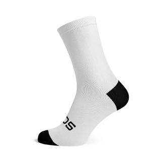 Solid White  - Size S  (US 1Y-5) - SOX Footwear Performance Socks  -  1 Pair