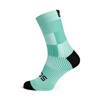 Slight Turquoise  - Size M  (US 5-9) - SOX Footwear Performance Socks  -  1 Pair