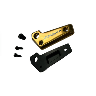 `A NEW ITEM - TRP EVO PRO & X lever top cap and seal, left hand, GOLD