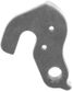 META CNC DERAILLEUR HANGER  - Model 29, Material 6061 T651 Aviation Aluminium, CNC Machined, Silver, SPECIALIZED