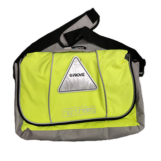 Messenger Bag, Black, PROVIZ Nightrider - High Visibility