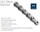 KMC - Half Link Chain - 3/32"