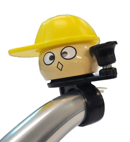 `A NEW ITEM - BELL - Flick Bell, Yellow hat